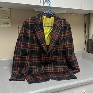VTG Plaid Blazer